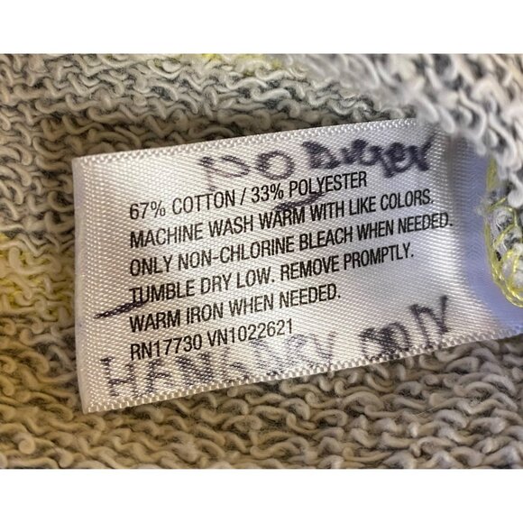 Merona M Gray & Yellow Striped Full-Zip Hoodie Black Alien Tee & Pink Bikini Set - Picture 4 of 14